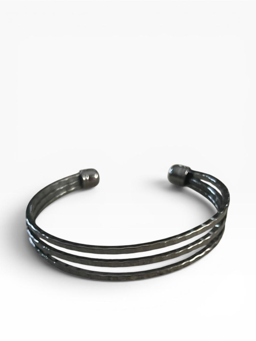 Paparazzi Black Metal Bracelet NWOT